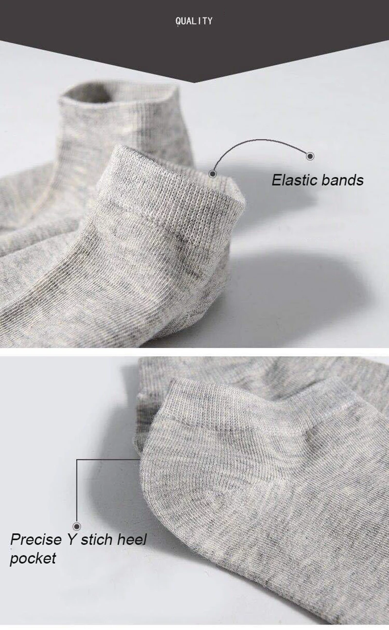 5Pairs High Quality Men Ankle Socks Breathable Cotton Sports Socks Mesh Casual Athletic Summer Thin Cut Short Sokken Size 38-45
