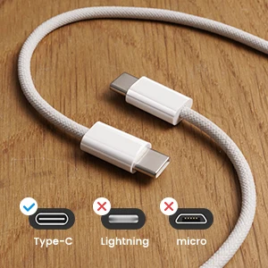 Original PD 60W Fast Charger 6A USB C to Type C Cable For iPhone 18 17 16 15 Pro MAX Quick Charging For Samsung S26 Xiaomi Cable