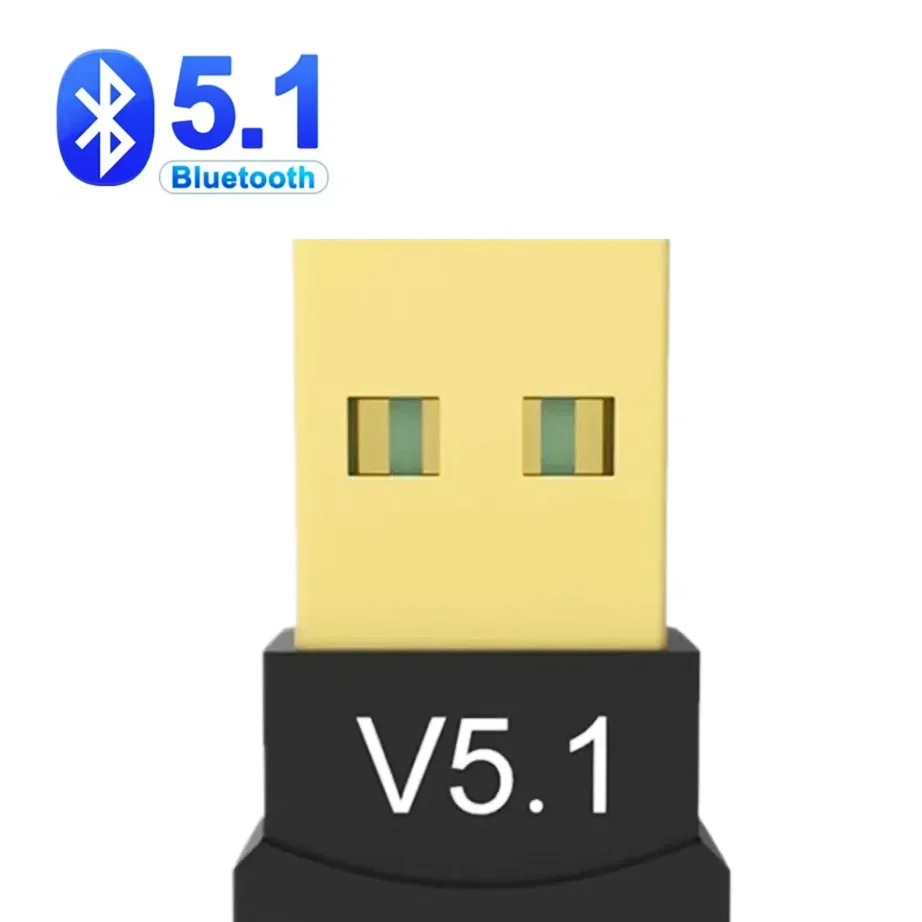 USB Bluetooth 5.3 Adapter for PC Laptop Computer Wireless Dongle Bluetooth Adapter Support Mouse Keyboard Windows 7/8.1/10/11
