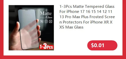 1-5PCS 9D Full Cover Tempered Glass For iPhone 17 16 15 11 12 13 14 18 Pro Max 16E Screen Protector For iPhone 13 Mini XR XS Max