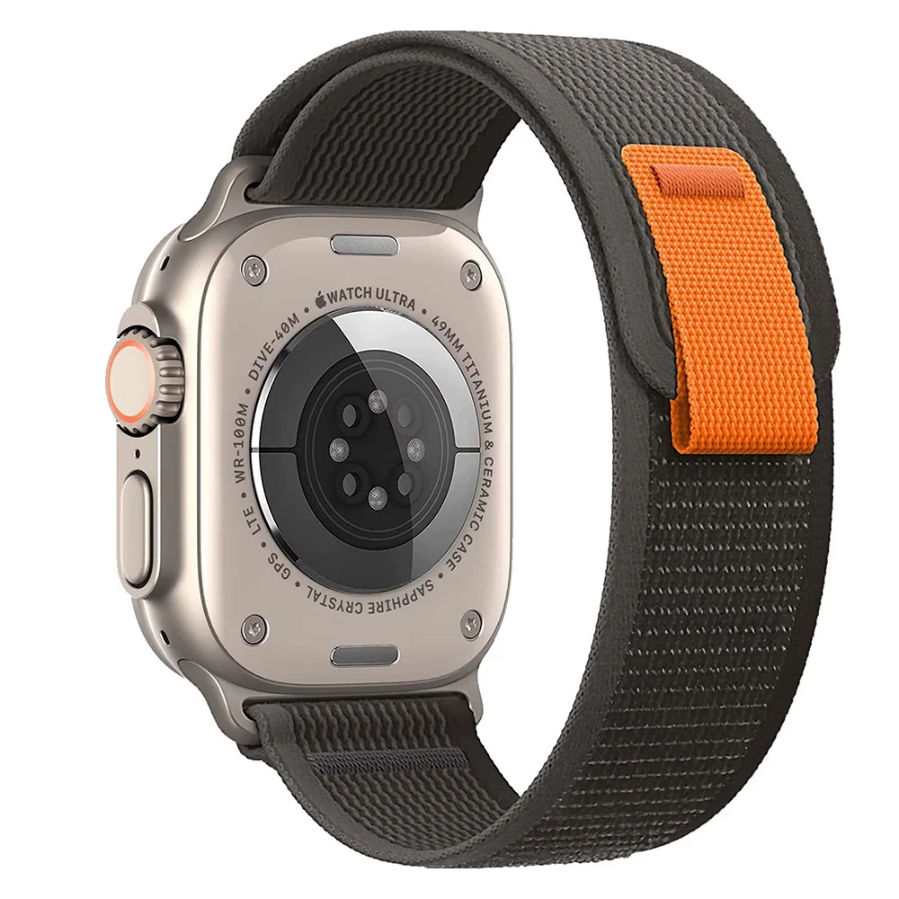Trail Loop Strap for Apple Watch Ultra 4 3 2 Band 49mm 46mm 44mm 45mm 40mm 41mm 42mm Correa Bracelet iWatch Series 12 11 10 SE 9