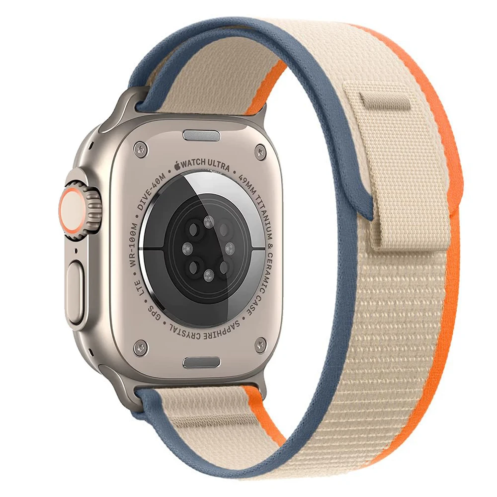 Trail Loop Strap for Apple Watch Ultra 4 3 2 Band 49mm 46mm 44mm 45mm 40mm 41mm 42mm Correa Bracelet iWatch Series 12 11 10 SE 9