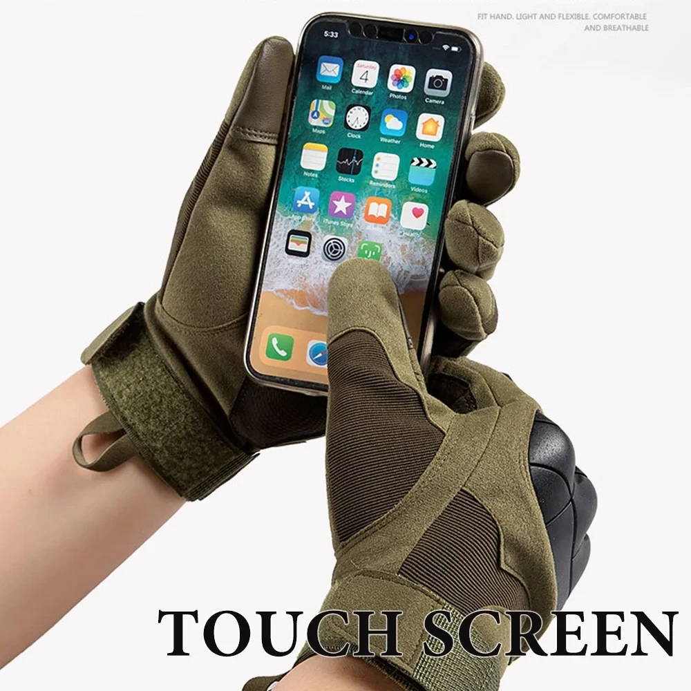 Touch Screen Motorcycle Gloves Spring Summer Breathable Full Finger Motorbike Riding Moto Gloves for Motocross