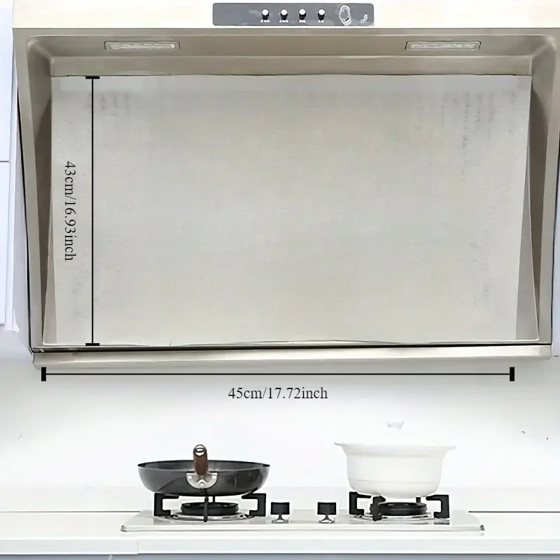 12-Pack Heavy-Duty Range Hood Filters - Oil-Absorbing Mesh Covers for Kitchen Ventilation, Easy Install