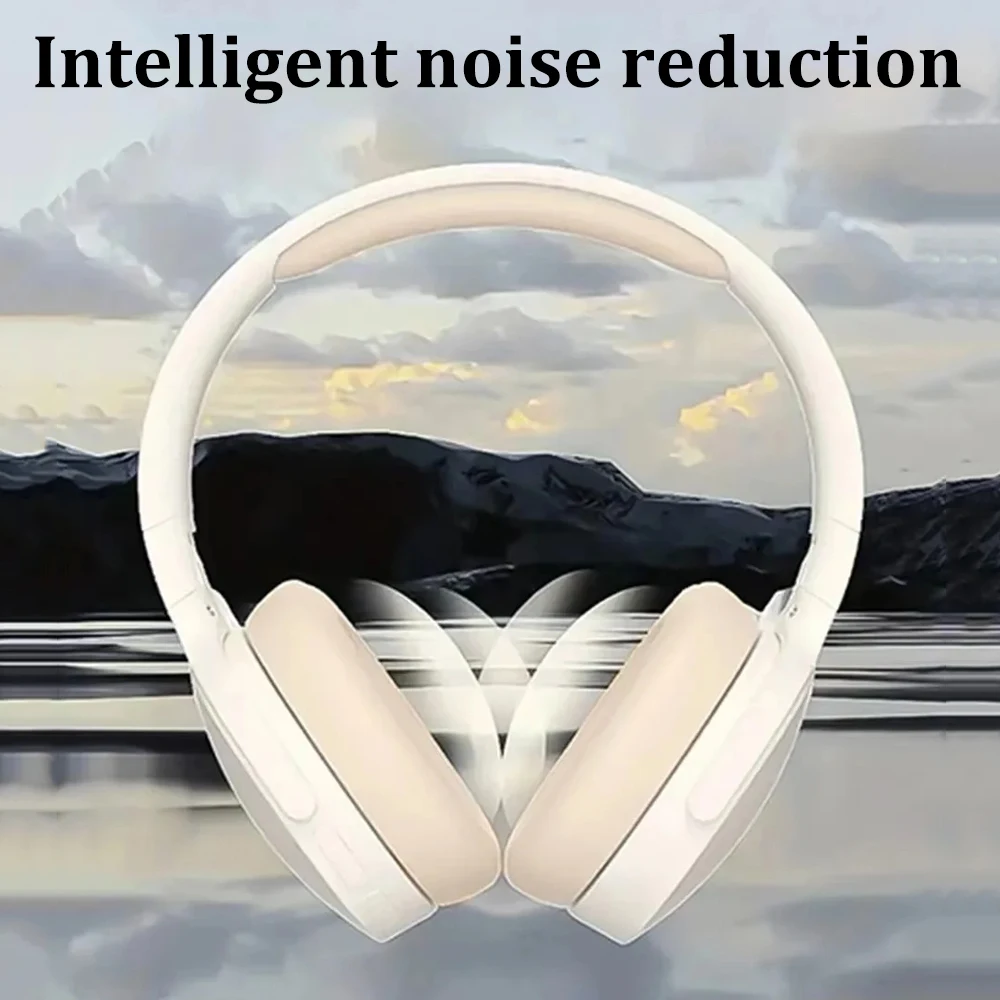 Bluetooth 5.3 Headsets Gaming Headphones Dual Mode Wireless Earphones Foldable Noise Reduction Music Headsets For iPhone Xiaomi