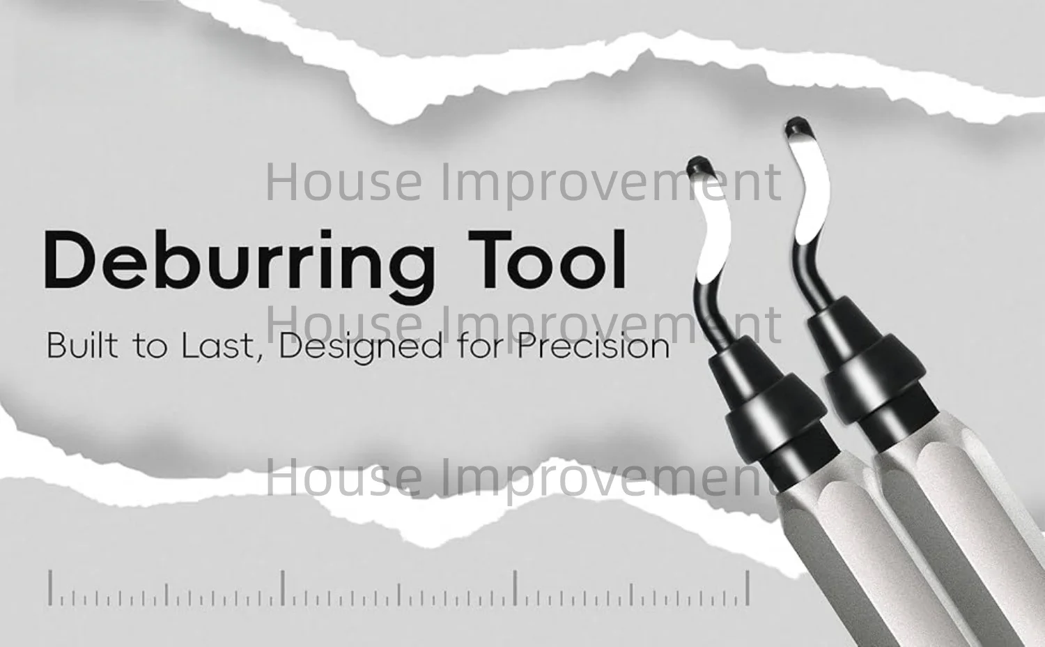Deburring Tool Set with 11pcs High Speed Steel Swivel Blades Burr Removal Tool for Metal Resin PVC Pipes Copper Plastic Aluminum