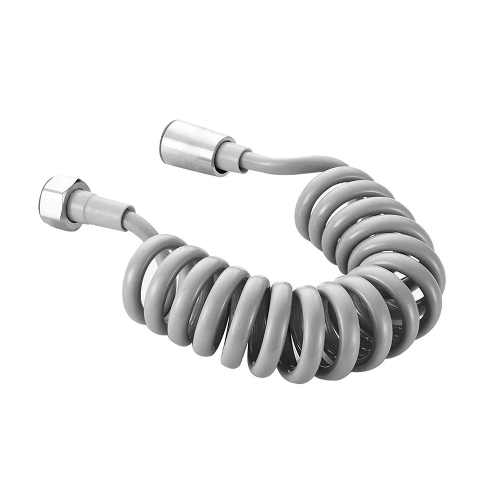 2m 3m 5m Spring Shower Hose Meters Water Plumbing Hose Plastic Bathroom Water Toilet Bidet Sprayer Telephone Line Soft Hoses