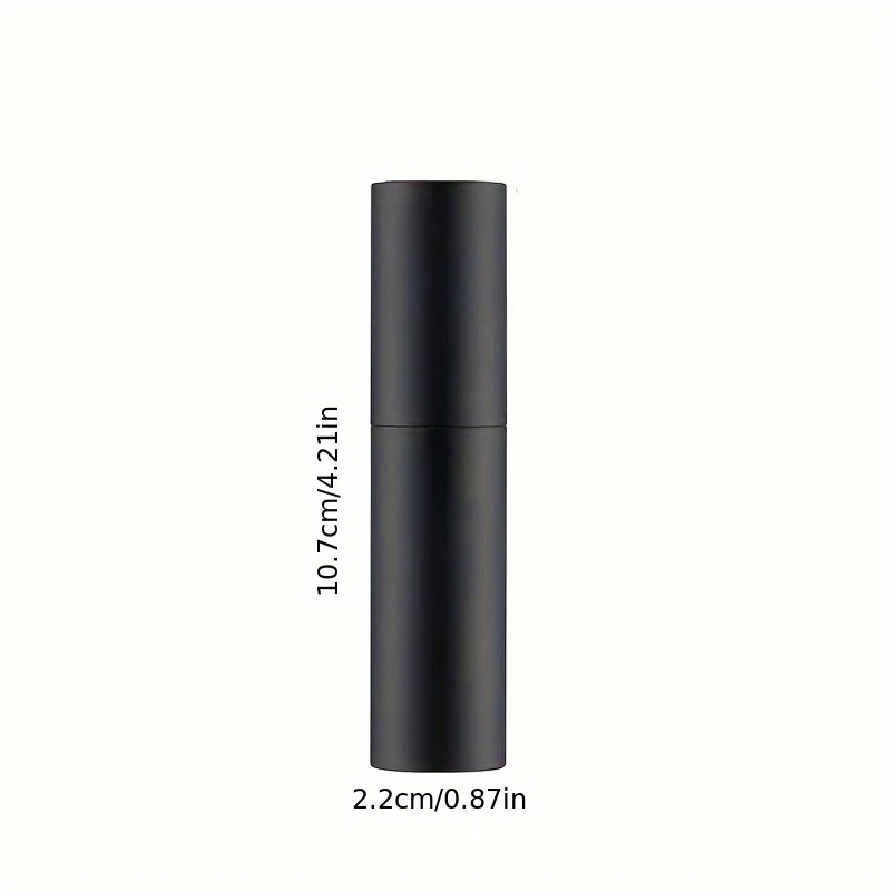 10ml Travel Perfume Sprayer, Refillable Cologne Container, Empty Dispenser Spray Bottle for Mini Sprayer Size (Black)