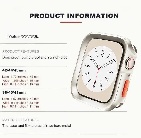Bumper Soft Silicone Case For Apple Watch 11 10 9 8 7 6 SE 5 Anti-drop Matte Cover For iwatch 49mm 41mm 42mm 46mm 40mm 44mm 45mm