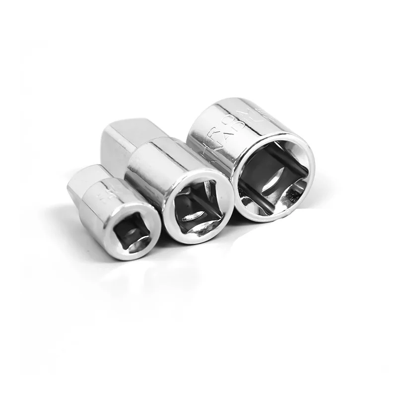 1/4" 3/8" 1/2" Ratchet Wrench Adapter Chrome Vanadium Sleeve Drive Socket Converter Wrench Transform Joint