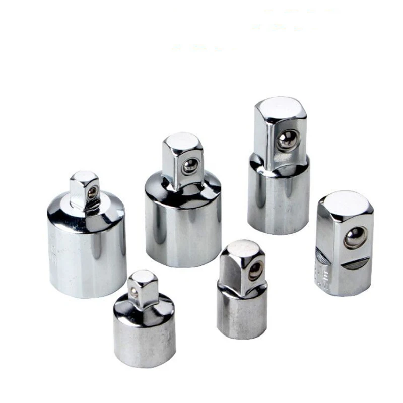 1/4" 3/8" 1/2" Ratchet Wrench Adapter Chrome Vanadium Sleeve Drive Socket Converter Wrench Transform Joint