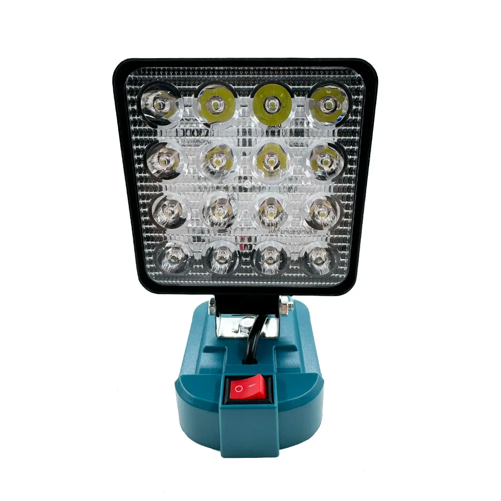 4 inch Cordless LED Work Light For Makita 14.4V-18V Li-ion Battery Lantern Outdoor Flashlight Camping Lamp Emergency Lighting