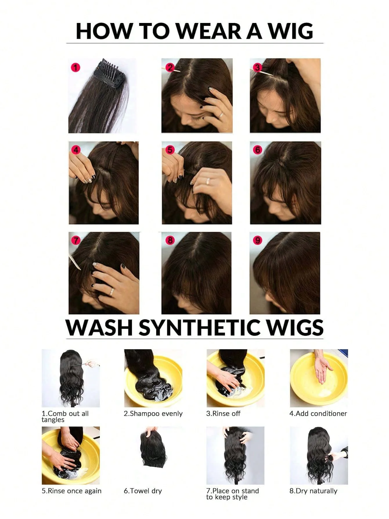 Synthesis Wig Middle-Part Bangs Hair Extensions Clip In Forehead Natural Seamless French Oblique Bangs Eight-Character Bangs