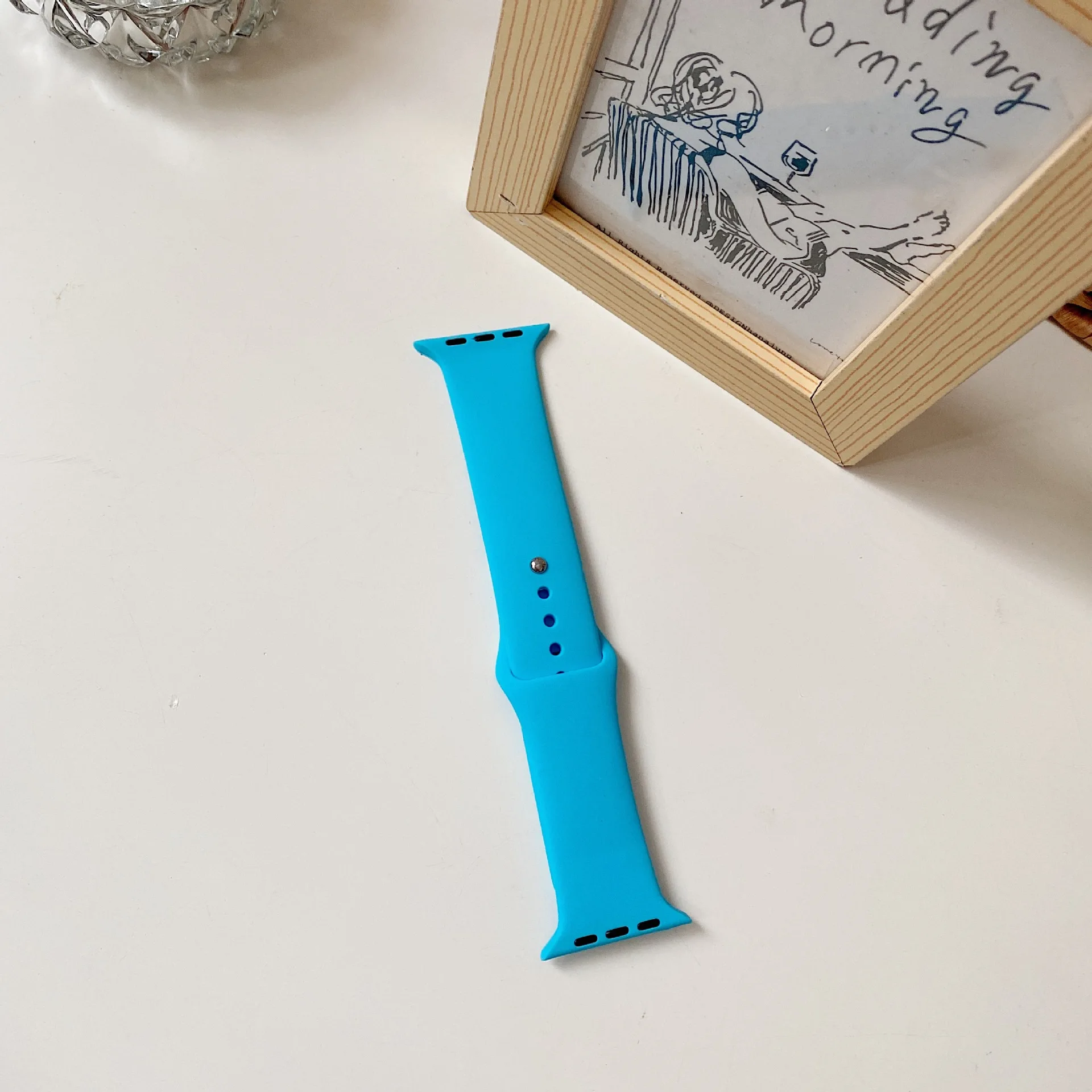 Silicone Strap For Apple Watch Band 45mm 46mm 44mm 41mm 40mm 42mm Sport Correa Bracelet iWatch Series 12 11 10 SE 9 8 Ultra 4 3