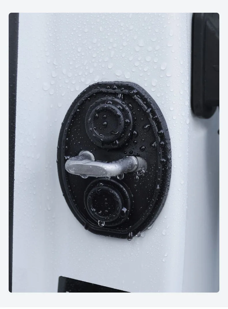 Upgrade Car Door Closing Shockproof Silicone Cushion Mute Shock Absorber Protective Covers Car Door Latch Accessories