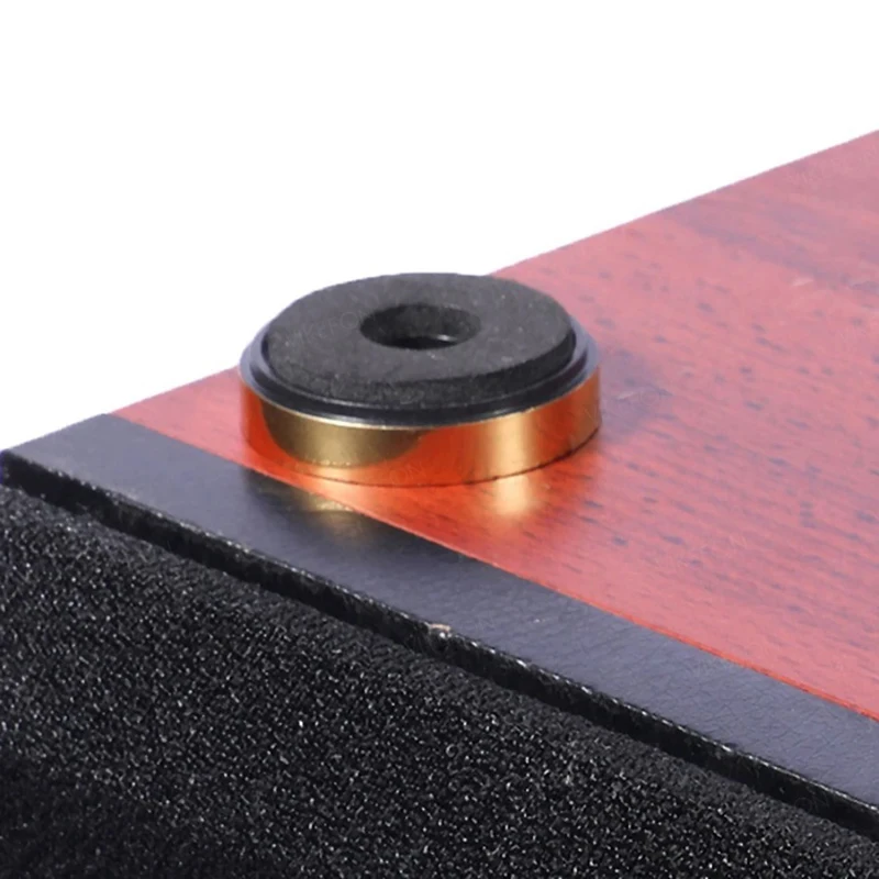 4pcs/set HIFI Audio Speaker Amplifier Anti-shock Absorber Feet Pads Isolation Stand Crab Claw Clamp Bracket For Camera Tripods