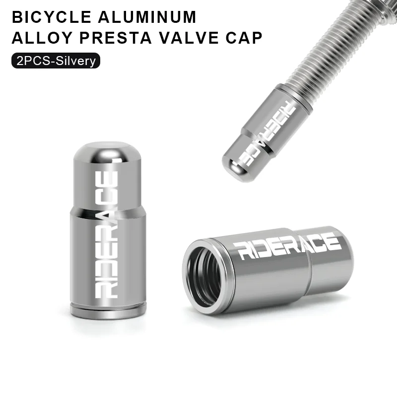 2/4/10Pcs Bicycle Tire Valve Cap Dustproof Lightweight Aluminum Alloy MTB Road Bike Tube Tyre Gas Nozzle Cover For FV Presta