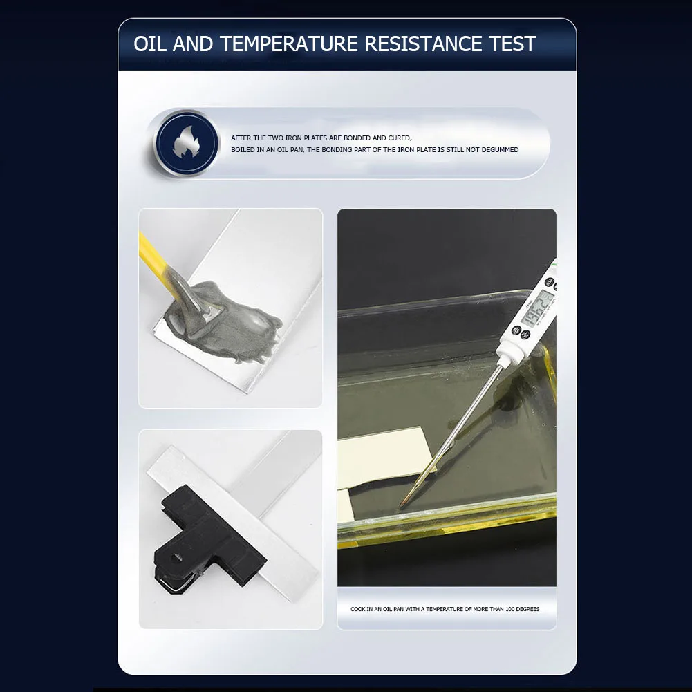 Cold Welding Glue Metal Repair Glue Heat-resistant AB Sealant High-strength Magic Plastic Repair Casting Adhesive Epoxy Resin