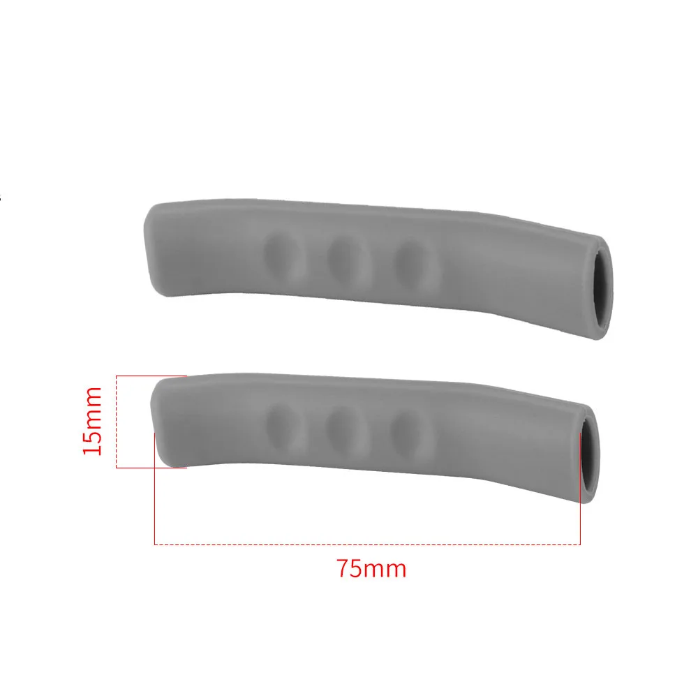 RYDEX Brake Lever Grip Purple Red Blue Green Pink Silicone Protector For Mtb Bmx Scooter Bike Levers Cover Bicycle Accessories