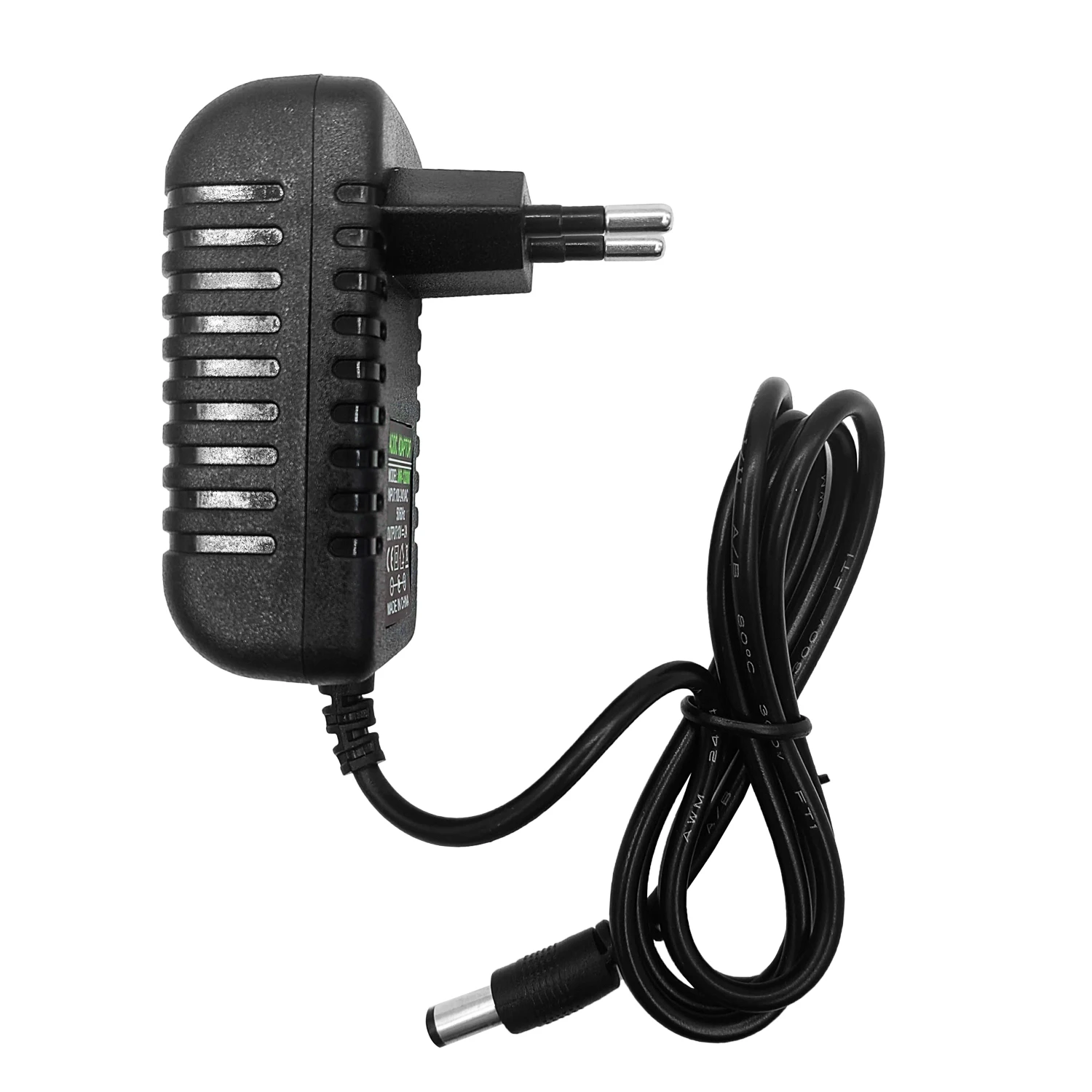 2pcs Power Adapter AC 100-240V Input DC 12V 2A Output Supply Charger Universal Adapter Converter Plug for Camera DVR Router LED