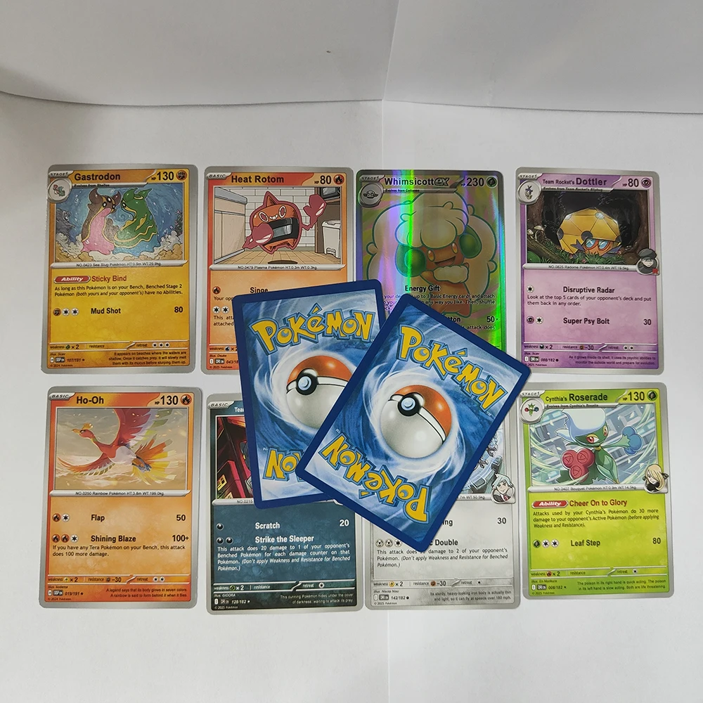360Pcs Pokemon Card Destined Rivals Prismatic Evolutions Scarlet Violet 151 PALDEAN English Booster Battle Transaction Card