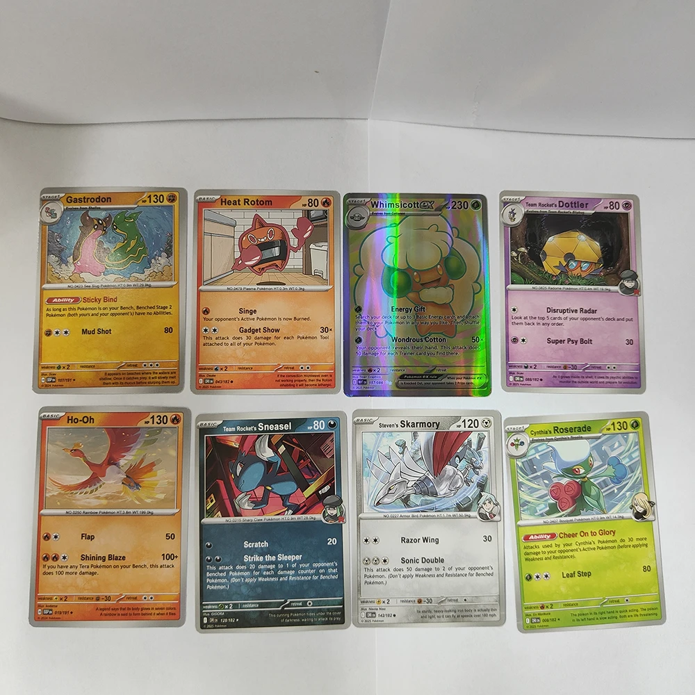 360Pcs Pokemon Card Destined Rivals Prismatic Evolutions Scarlet Violet 151 PALDEAN English Booster Battle Transaction Card