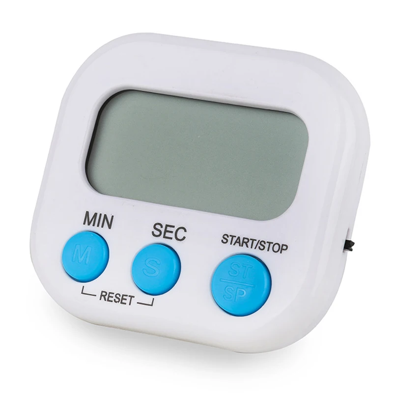 Digital Kitchen Timer for 99 Minutes Cooking Countdown with Magnetic Tool Timing Cook Friendly Alarm Clock Counter with Stand