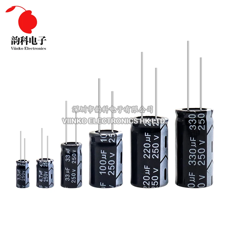 Aluminum Electrolytic Capacitor 10V 16V 25V 35V 50V 400V 450V 470UF 100UF 220UF 330UF 470UF 680UF 1000UF 47UF 10UF 22UF 0.47UF