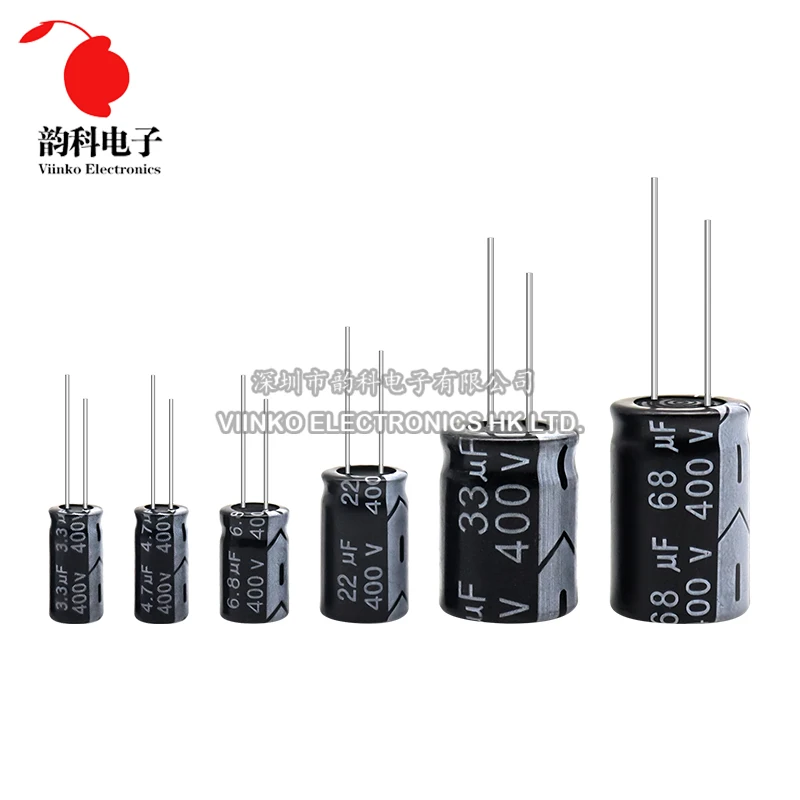 Aluminum Electrolytic Capacitor 10V 16V 25V 35V 50V 400V 450V 470UF 100UF 220UF 330UF 470UF 680UF 1000UF 47UF 10UF 22UF 0.47UF