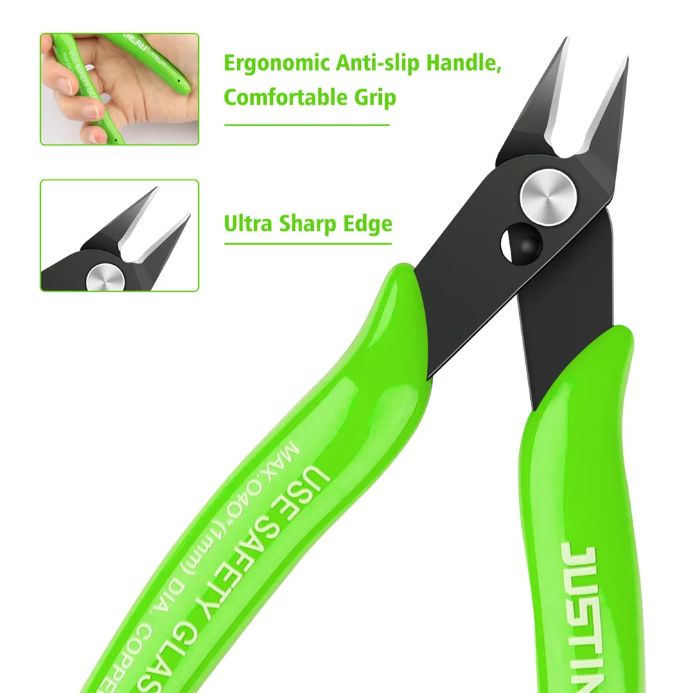 1Pc Universal Pliers Multi Functional Tool Electrical Wire Cable Cutters Cutting Side Snips Flush Carbon Steel Nipper Hand Tools