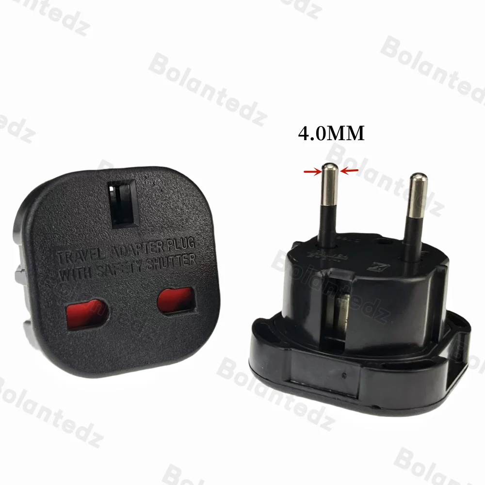 1pcs UK to EU Socket Adapter 220V Euro Travel Plug Converter AC Wall Charger Power Adapter UK British Adapter Electrical Outlets