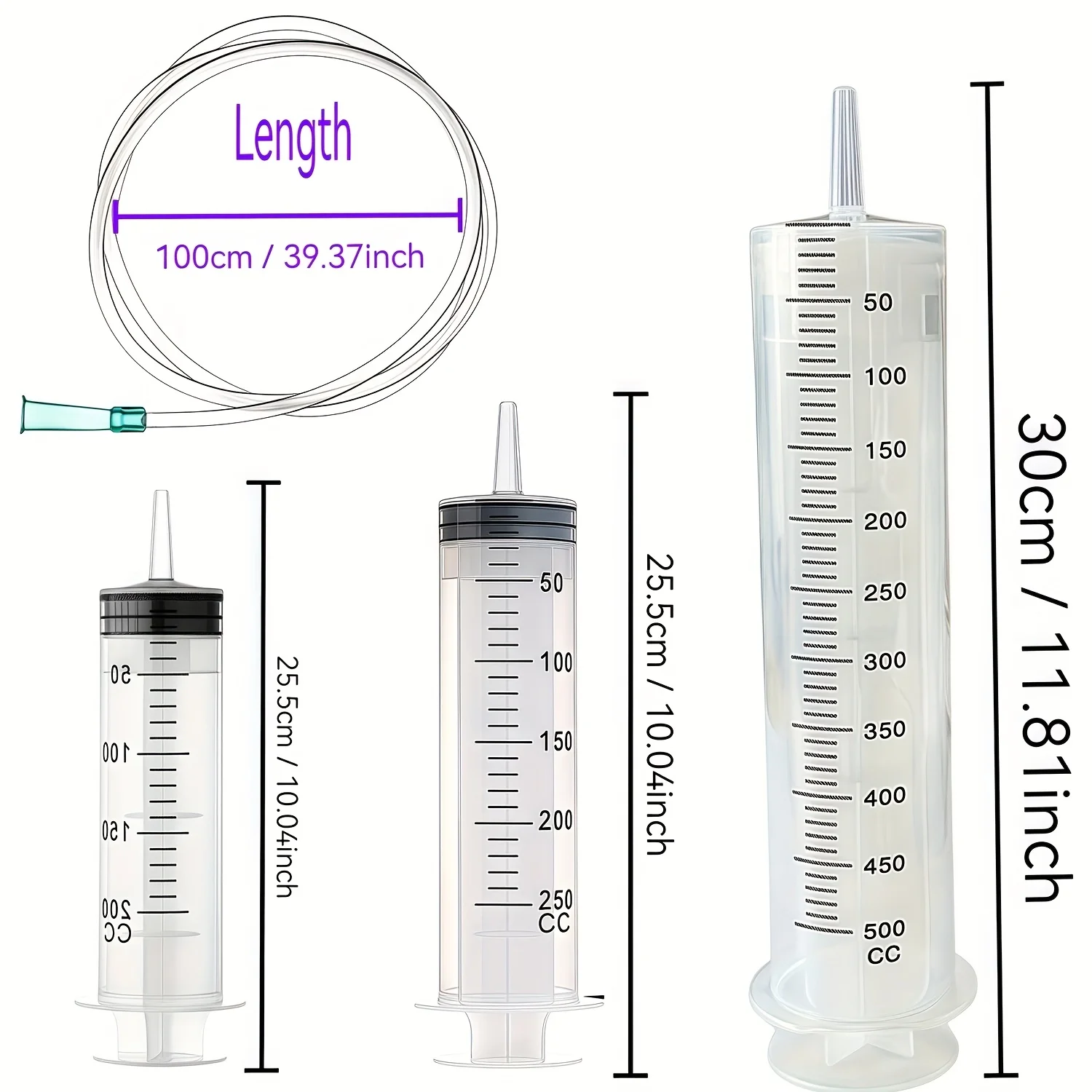 1 set of car water suction/injection tool with syringe