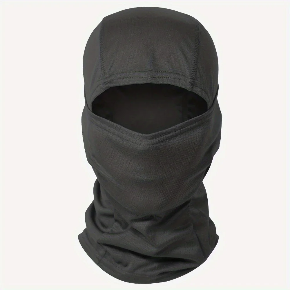 Tactical Windproof Balaclava for Bicycle Riding, Full Cover, Outdoor Hunting, Hiking Head, Warm Shield, Ski Scarf