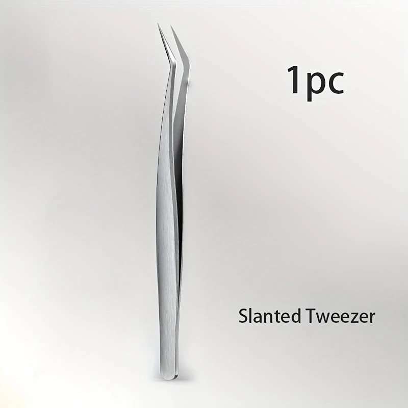 Stainless Steel Precision Pointed Tweezers, Beauty Makeup Eyebrow Pliers, Hair Removal , Accurate Pimple/Blackhead Extraction