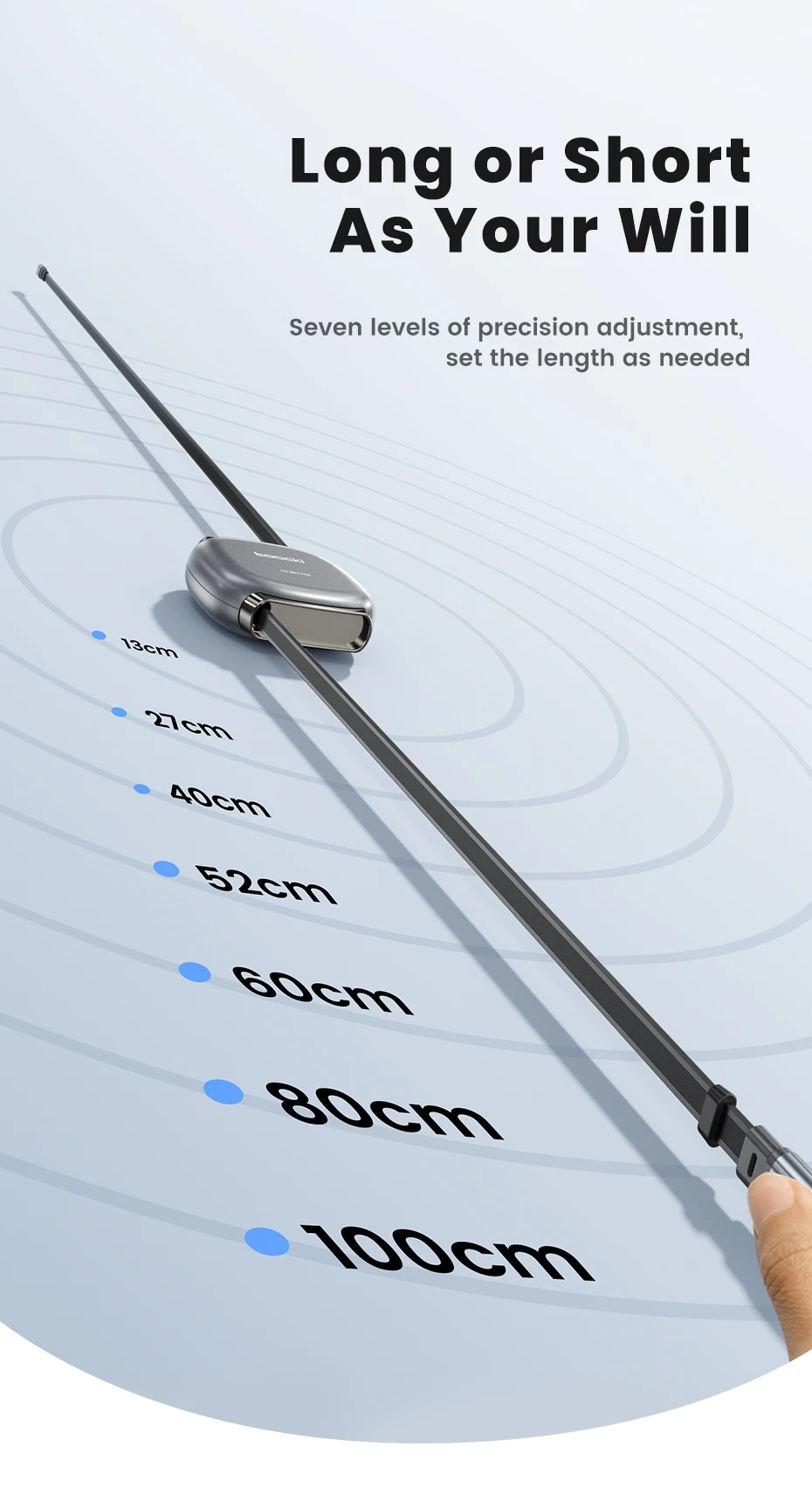 Toocki 100W Type C Retractable Cable For iphone 16 15 Pro Max Samsung Fast Charger Cable Mini Size 480Mbps Data Cable