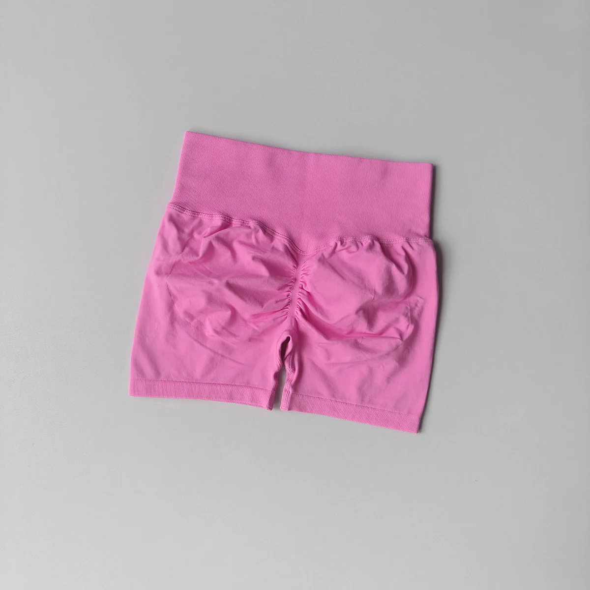 Summer High-Waist Women's Yoga Shorts Breathable Fitness Shorts Butt Lift Sports Running Cycling Push-Up Workout Gym Shorts