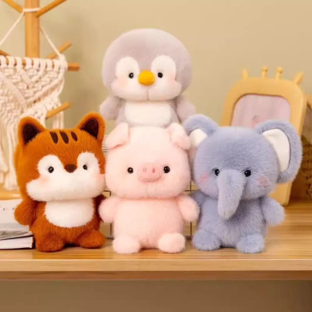 Cute 16cm Plush Companion Doll Capybara Elephant Stuffed Animal Pillow Plush Bear Animal Plush Toy Sleeping Gift