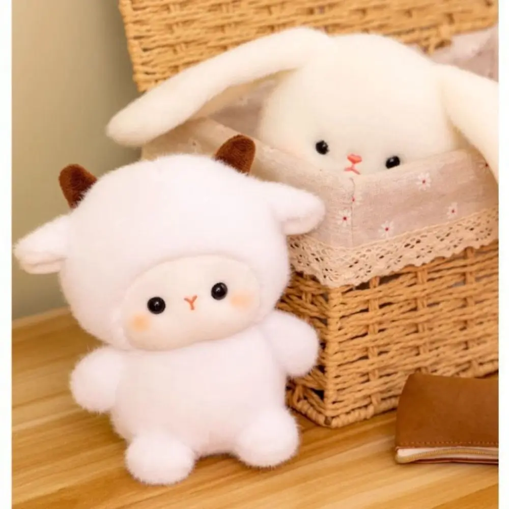 Cute 16cm Plush Companion Doll Capybara Elephant Stuffed Animal Pillow Plush Bear Animal Plush Toy Sleeping Gift