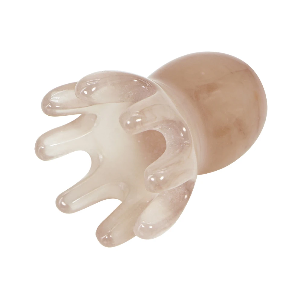 1pc Octopus Shaped Head Meridian Acupoint Massage Comb Wide Tooth Scalp Comb Back Neck and Back Manual Deep Massage Tools
