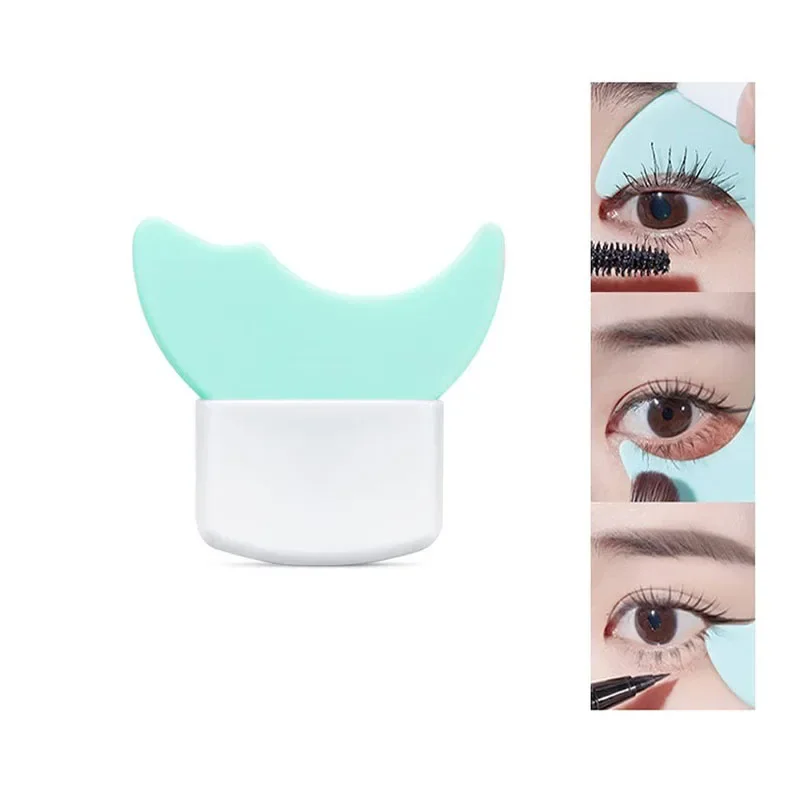 Wholesale Multi-functional Eyeliner Stencil Wing Tips Silicone Eyeliner Aid Drawing Lipstick Wearing Aid Reusable Makeup Tools