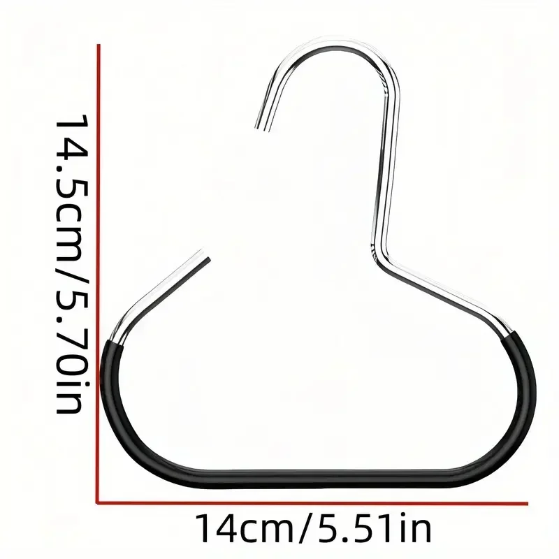 5pcs Baseball Cap Hat Rack Organizer Stainless Steel Hat Hanger Hanging Cap Holder Non-Slip Wall Mount Hook Organizer for Caps