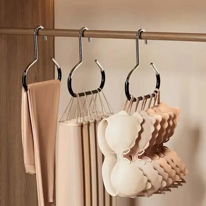 5pcs Baseball Cap Hat Rack Organizer Stainless Steel Hat Hanger Hanging Cap Holder Non-Slip Wall Mount Hook Organizer for Caps
