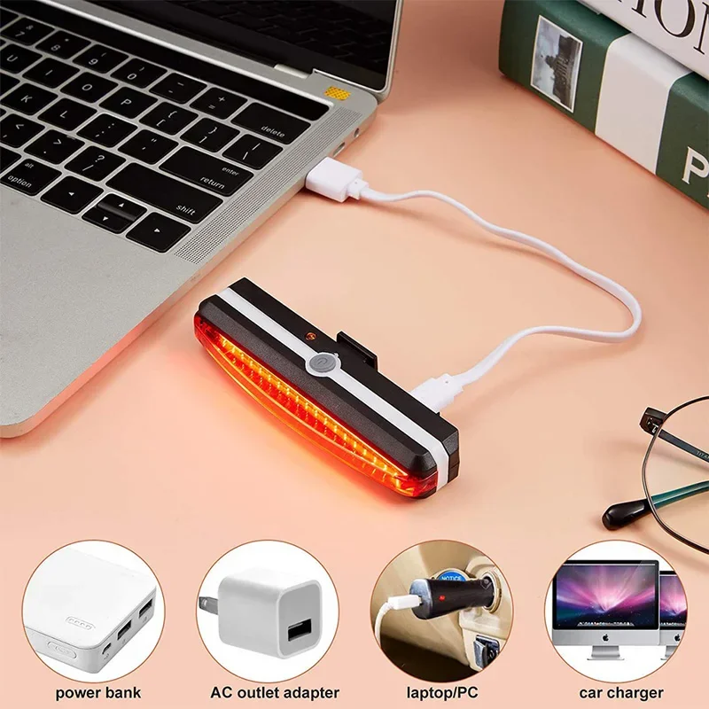 BUCKLOS Bike Light COB Front Rear Bicycle Lights LED Rechargeable Mountain Road Bicycle Lamp MTB Tail Light Cycling Flashlight