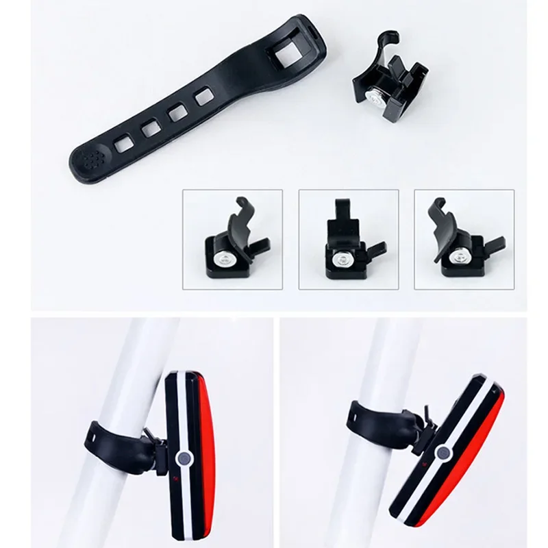 BUCKLOS Bike Light COB Front Rear Bicycle Lights LED Rechargeable Mountain Road Bicycle Lamp MTB Tail Light Cycling Flashlight