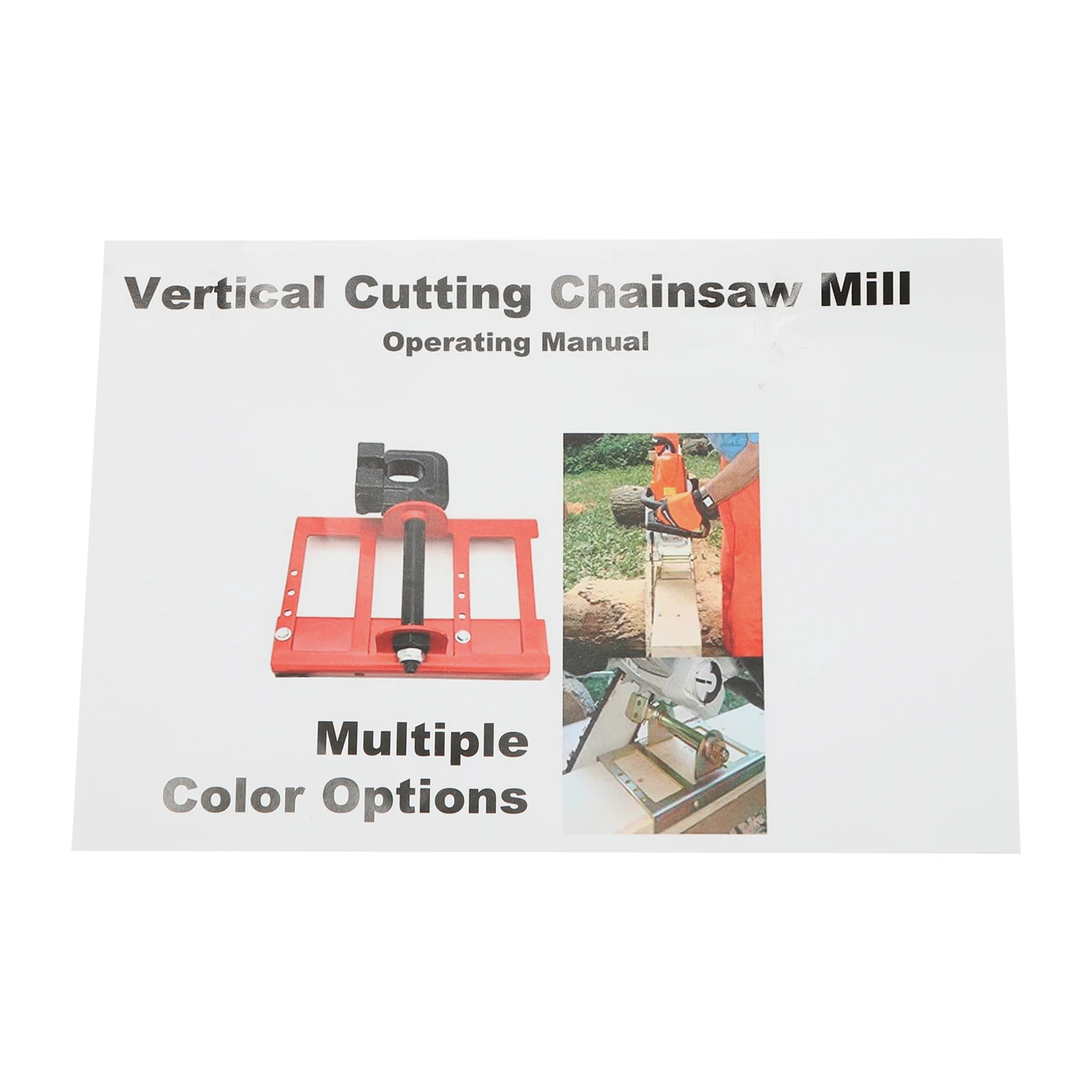 Vertical Chainsaw Mill Wood Lumber Cut Guide Saw Rail Chainsaw Woodworking Tool