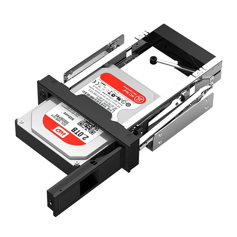 ORICO 2.5 SATA MSATA NGFF Hard Drive Caddy Standard 2.5 to 3.5'' Hard Drive Caddy SATA 3.0 Adapter Internal Drive Bay Tool Free