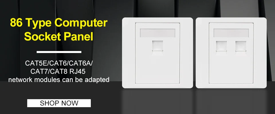 RJ45 Keystone Jack Module CAT8 Cat7 CAT6A Tool-Less STP Shielded Self-Locking CAT6 CAT5E Zinc Alloy Network Coupler Adapter