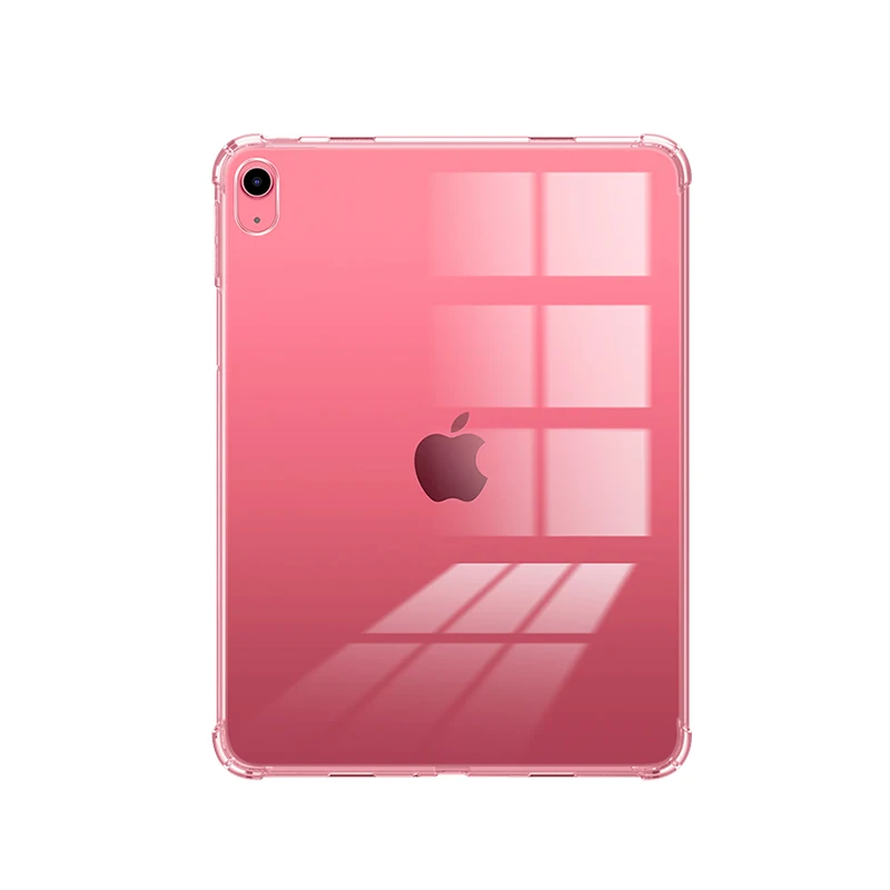 Shockproof Silicone Shell For iPad A16 Case 2025 Flexible Tablet Case Clear Back Cover For Apple iPad 11th Generation Case A3355