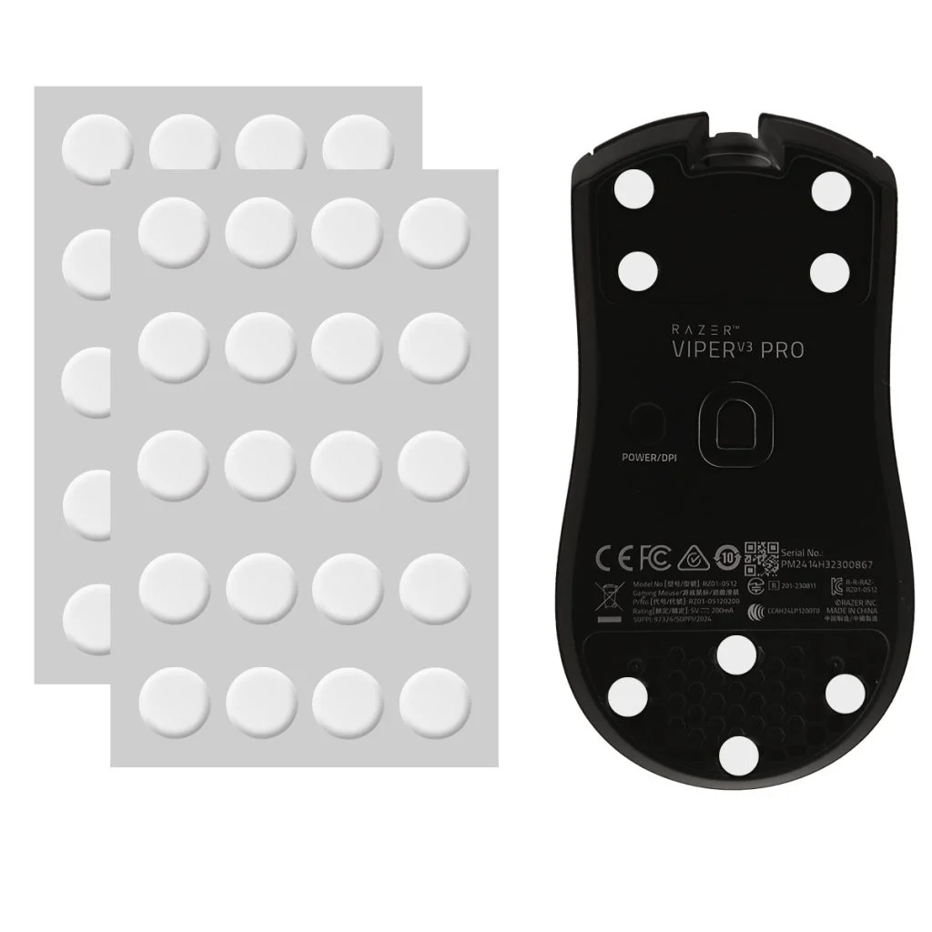 X-Raypad Jade Speed DIY Mouse Skates – Universal D6.5mm PTFE Dots