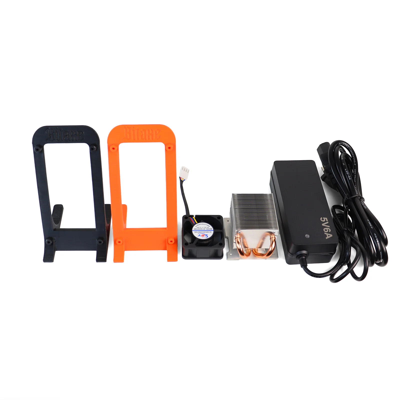 Accessories for Bitaxe Gamma 601 Miner Fan Heatsink Power Supply Adapter Plug Bracket BTC Miner Parts